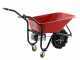 Geotech CAR 150T Electric Wheelbarrow with Traktor Wheels - 40 V 6Ah Battery