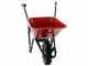 Geotech CAR 150T Electric Wheelbarrow with Traktor Wheels - 40 V 6Ah Battery