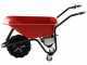 Geotech CAR 150T Electric Wheelbarrow with Traktor Wheels - 40 V 6Ah Battery