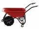 Geotech CAR 150T Electric Wheelbarrow with Traktor Wheels - 40 V 6Ah Battery