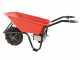 Geotech CAR 150T Electric Wheelbarrow with Traktor Wheels - 40 V 6Ah Battery