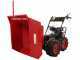 GeotechPro GEOTRAK 500 Power Wheelbarrow - Dumper Barrow 500 Kg - 6 drive wheels