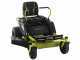 Ryobi ZTR480ex ZTR Battery-powered Riding-on Mower - Battery-powered Electric Motor 48 V/100Ah - 107 cm Cutting Width - 2 in 1