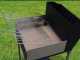 Famur BK 10 Elite 2-in-1 Charcoal and Wood-fired Barbecue - Grid with 8 mm Rotating Tubes