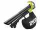 RYOBI OBV18 Cordless Blower - Vacuum - Shredder - WITHOUT BATTERY AND BATTERY CHARGER