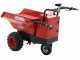 Battery-Powered Power Wheelbarrow GeotechPro Mini Dumper Car E300 - Manual Dumper Barrow 300 Kg