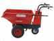 Battery-Powered Power Wheelbarrow GeotechPro Mini Dumper Car E300 - Manual Dumper Barrow 300 Kg