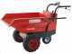 Battery-Powered Power Wheelbarrow GeotechPro Mini Dumper Car E300 - Manual Dumper Barrow 300 Kg