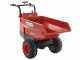 Battery-Powered Power Wheelbarrow GeotechPro Mini Dumper Car E300 - Manual Dumper Barrow 300 Kg