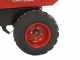 Battery-Powered Power Wheelbarrow GeotechPro Mini Dumper Car E300 - Manual Dumper Barrow 300 Kg