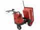 Battery-Powered Power Wheelbarrow GeotechPro Mini Dumper Car E300 - Manual Dumper Barrow 300 Kg