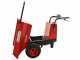 Battery-Powered Power Wheelbarrow GeotechPro Mini Dumper Car E300 - Manual Dumper Barrow 300 Kg