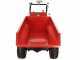 Battery-Powered Power Wheelbarrow GeotechPro Mini Dumper Car E300 - Manual Dumper Barrow 300 Kg