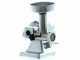 FAMA TS8 Electric Meat Mincer - Body in Polished Aluminium - Stainless Steel Grinding Unit - 0.5HP/230V