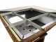 COLORADO Wood-fired Barbecue - 4 Stainless Steel Plates - Frame in Weathering Steel
