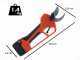 Titania E-40 TP Electric Pruning Shears - 2 batteries 21.6 V  2.6Ah