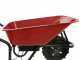 GeoTech CAR 150A Electric Wheelbarrow with Traktor wheels - 24 V/12Ah battery