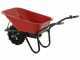 GeoTech CAR 150A Electric Wheelbarrow with Traktor wheels - 24 V/12Ah battery