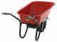 GeoTech CAR 150A Electric Wheelbarrow with Traktor wheels - 24 V/12Ah battery