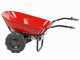 Geotech CAR 260T-100 Electric Wheelbarrow with traktor wheels - 40 V 6Ah Battery