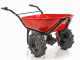 Geotech CAR 260T-100 Electric Wheelbarrow with traktor wheels - 40 V 6Ah Battery