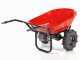 Geotech CAR 260T-100 Electric Wheelbarrow with traktor wheels - 40 V 6Ah Battery