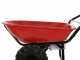 Geotech CAR 260T-100 Electric Wheelbarrow with traktor wheels - 40 V 6Ah Battery