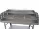 Royal Food CB 550S Charcoal Barbecue - with Double Stainless Steel Grid