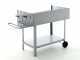 Royal Food CB 550S Charcoal Barbecue - with Double Stainless Steel Grid