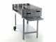 Royal Food CB 550S Charcoal Barbecue - with Double Stainless Steel Grid