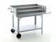 Royal Food CB 550S Charcoal Barbecue - with Double Stainless Steel Grid