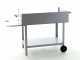 Royal Food CB 550S Charcoal Barbecue - with Double Stainless Steel Grid