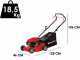 Einhell GC-PM 40/1 Hand-pushed Petrol Lawn Mower - 79.8 cc Engine