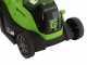 Greenworks GD24LM33 24 V Battery-powered Electric Lawn Mower - 33 cm - 4Ah Battery