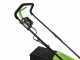 Greenworks GD24LM33 24 V Battery-powered Electric Lawn Mower - 33 cm - 4Ah Battery