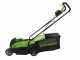 Greenworks GD24LM33 24 V Battery-powered Electric Lawn Mower - 33 cm - 4Ah Battery