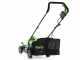 Greenworks GD24LM33 24 V Battery-powered Electric Lawn Mower - 33 cm - 4Ah Battery