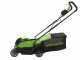 Greenworks GD24LM33 24 V Battery-powered Electric Lawn Mower - 33 cm - 4Ah Battery