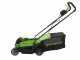 Greenworks GD24LM33 24 V Battery-powered Electric Lawn Mower - 33 cm - 4Ah Battery