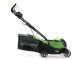 Greenworks GD24LM33 24 V Battery-powered Electric Lawn Mower - 33 cm - 4Ah Battery