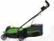 Greenworks GD24LM33 24 V Battery-powered Electric Lawn Mower - 33 cm - 4Ah Battery