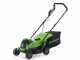 Greenworks GD24LM33 24 V Battery-powered Electric Lawn Mower - 33 cm - 4Ah Battery