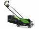 Greenworks GD24LM33 24 V Battery-powered Electric Lawn Mower - 33 cm - 4Ah Battery