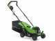Greenworks GD24LM33 24 V Battery-powered Electric Lawn Mower - 33 cm - 4Ah Battery