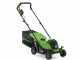 Greenworks GD24LM33 24 V Battery-powered Electric Lawn Mower - 33 cm - 4Ah Battery