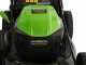 Greenworks GD48LM46 48V Battery-powered Electric Lawn Mower - 46 cm Cutting Width - 4Ah Battery