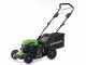 Greenworks GD48LM46SP 48V Battery-powered Electric Lawn Mower - 46 cm Cutting Width