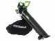 Verdemax SAR40 Leaf Blower - Garden Vacuum - 24 V - 2 Batteries 20 V 2.5Ah