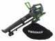 Verdemax SAR40 Leaf Blower - Garden Vacuum - 24 V - 2 Batteries 20 V 2.5Ah