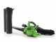 Greenworks GD48BV 48 V Battery-powered Leaf Blower - Garden Vacuum - with 4Ah battery